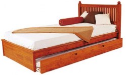 เตียงนอนไม้สัก 2 ชั้น